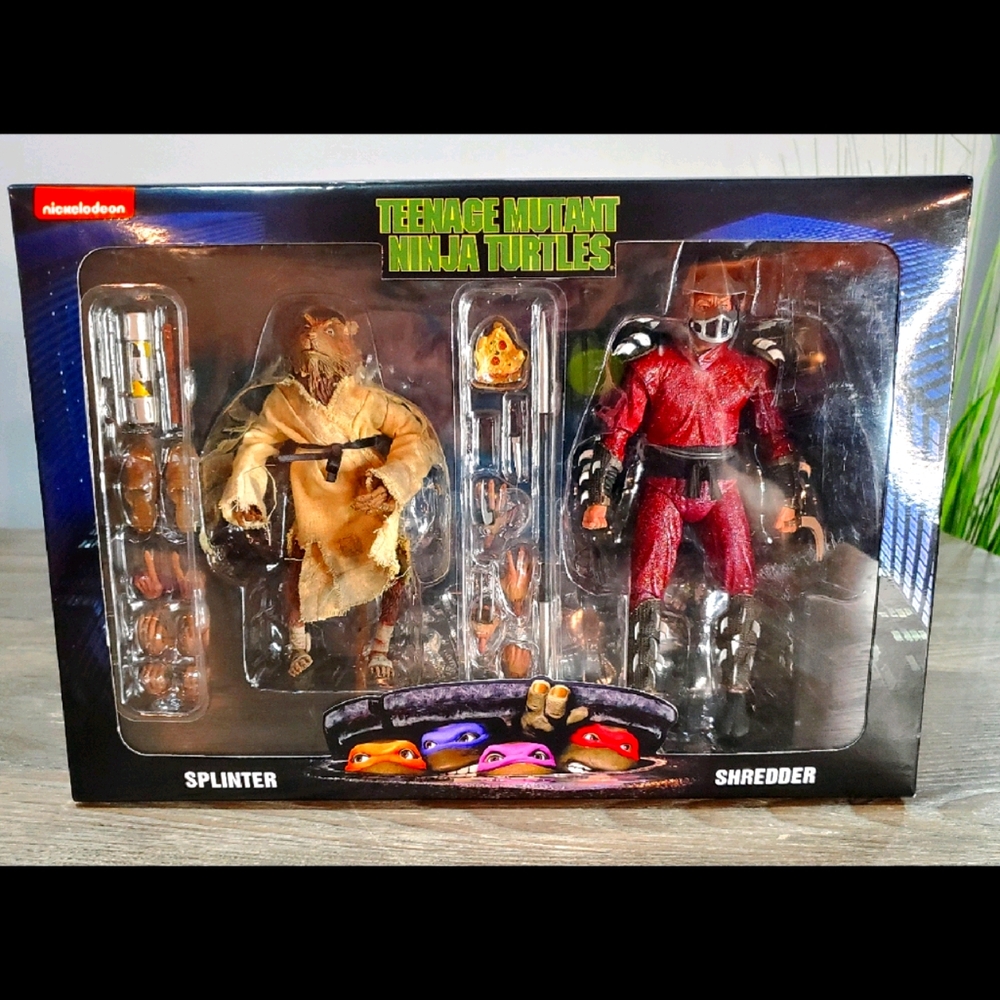 Teenage Mutant Ninja Turtles Splinter vs Shredder
